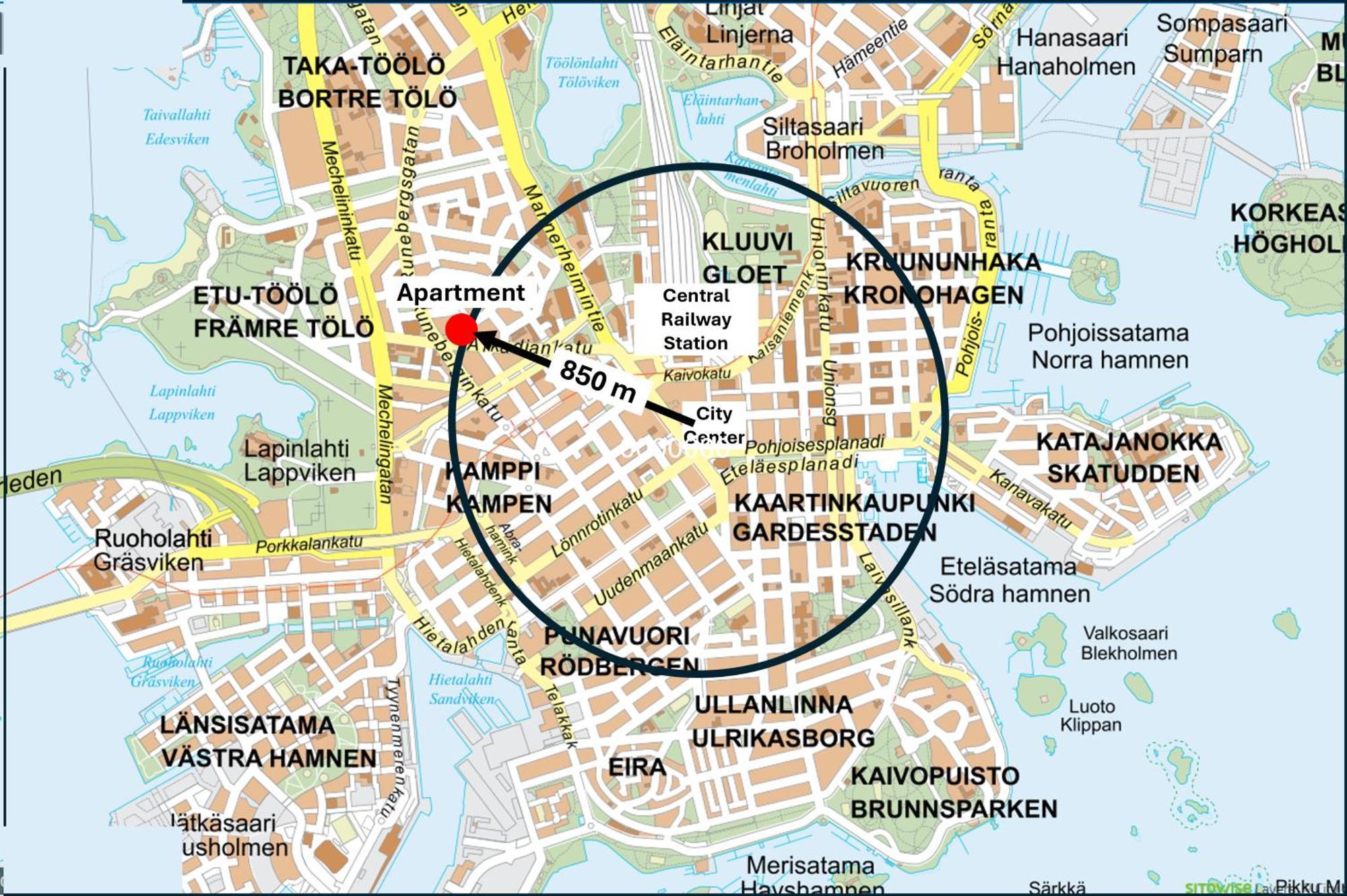 Centrum - Lovely Studio In An Art Noveau House Helsinki Luaran gambar